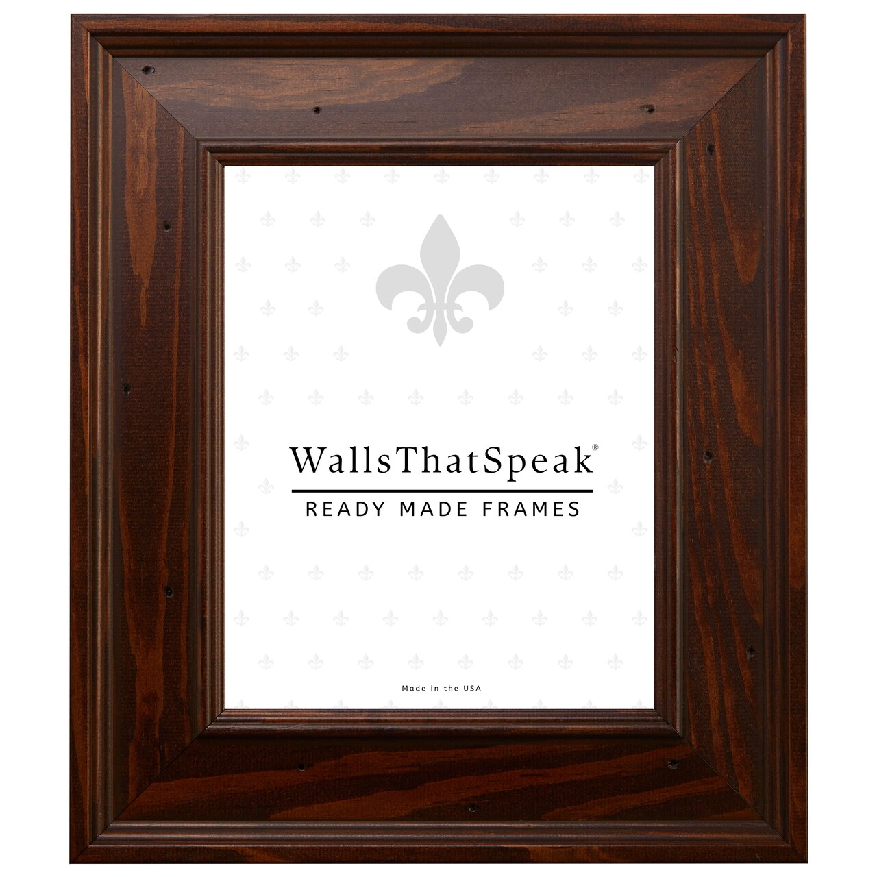 12x18 Picture Frame, Burbank 2.75 Inch Wood  Moulding, Wall Display Frame for Art, Posters, or Photos by wallsthatspeak